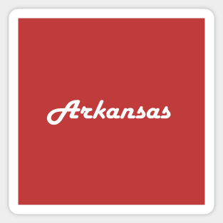 Arkansas College Design Sticker